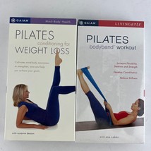 Pilates - Conditioning for Weight Loss &amp; BodyBand Workout VHS Video Tape Lot - £11.16 GBP