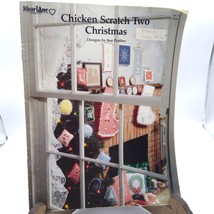 Vintage Embroidery Patterns, Chicken Scratch Two Christmas by Sue Prathe... - $18.39