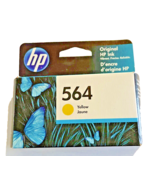 Printer Ink HP 564 Yellow Cartridge OfficeJet 4610 4620 4622 Exp. 5/2022... - £6.07 GBP