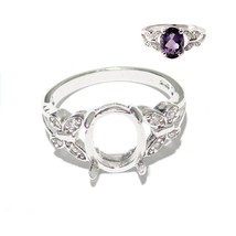 jewelry findings diy butterfly ring silver 925 wholesale  semi mount ring settin - £20.26 GBP