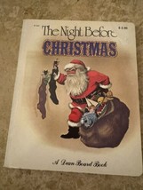 The Night Before Christmas   a Dean Board Book vintage 1979 Holland - £7.78 GBP