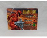 Marvel Overpower Deadpool Character Trading Card - $9.89