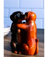 Wiener First Dance Dachshund Dogs Hugging Salt and Pepper Shakers Figuri... - $23.31 CAD