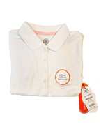 Wonder Nation Girls Uniform Short Sleeve Polo-style White XS Tagless Com... - $11.63