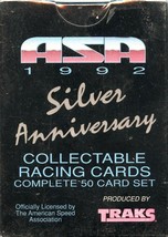 1992 Traks Asa Silver Anniversary Collectible Race Cards 50 New Sealed - £4.39 GBP