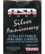 1992 TRAKS ASA SILVER ANNIVERSARY COLLECTIBLE RACE CARDS 50 New Sealed - £4.41 GBP