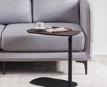 Amarian C-Shaped Side Table, Wood Sofa Table With Adjustable Height And ... - $500.99
