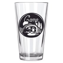 Northern Glasses - 16 oz. Camp Pint Glass - $8.99