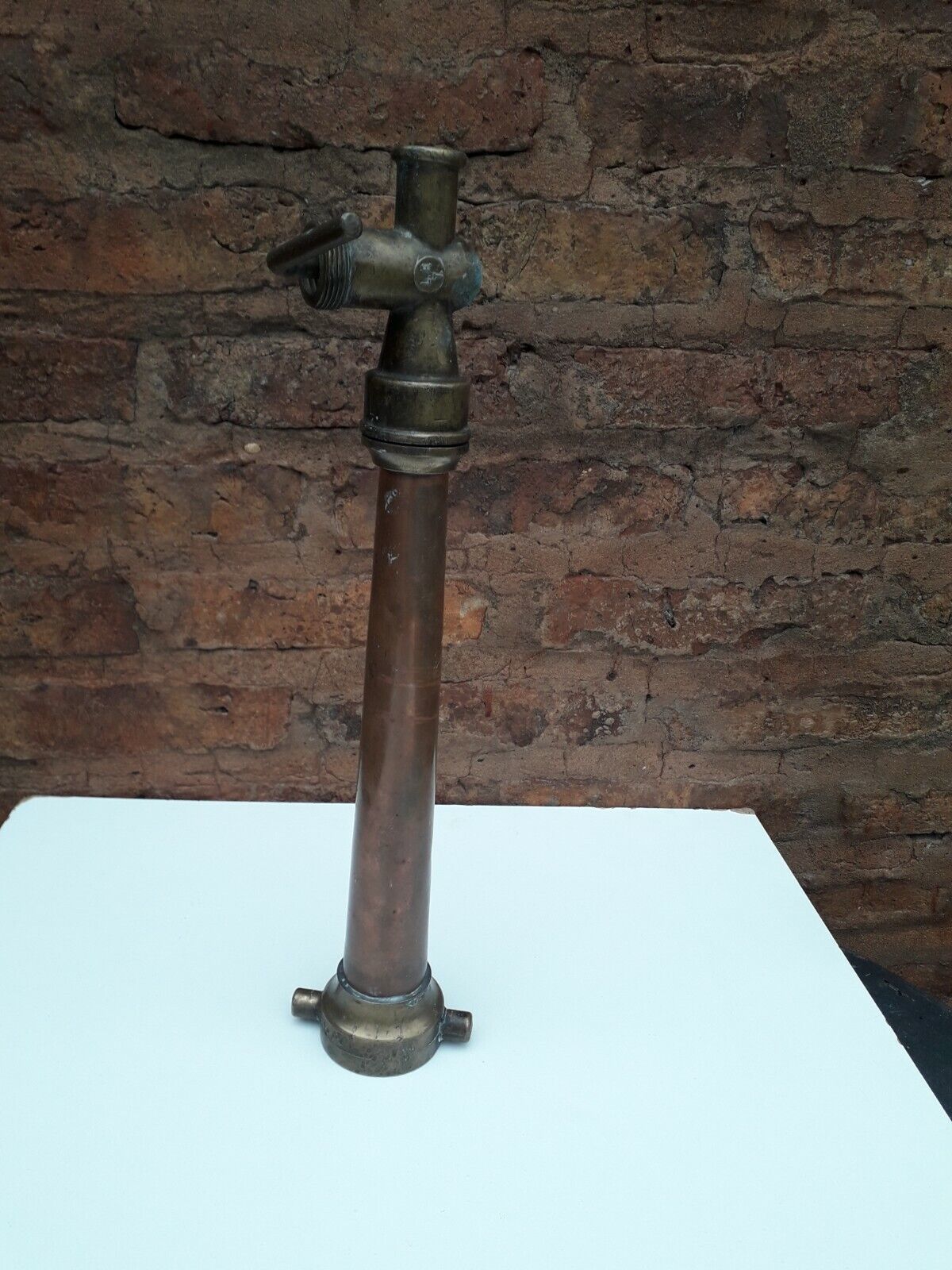 old copper and bronze  FIRE NOZZLE FREE SHIPPING - $69.39