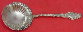 Watteau by Durgin Sterling Silver Pea Berry Spoon Round Design In Bowl 8 3/4&quot; - £308.01 GBP