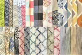 Echo New York &quot;Kravet Collection&quot; FABRIC BOOK, 33 Samples of Linen 18x30 - $98.94
