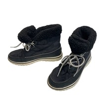 Sorel Cozy Carnival Womens Size 7.5 Hightop Boot Sneaker Fur Lined NL2297-011 Wa - £26.10 GBP