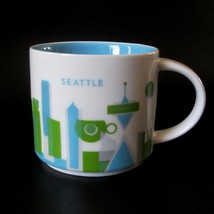 Starbucks Seattle You Are Here Mug Space Needle Coffee Cup 2014 - £11.65 GBP