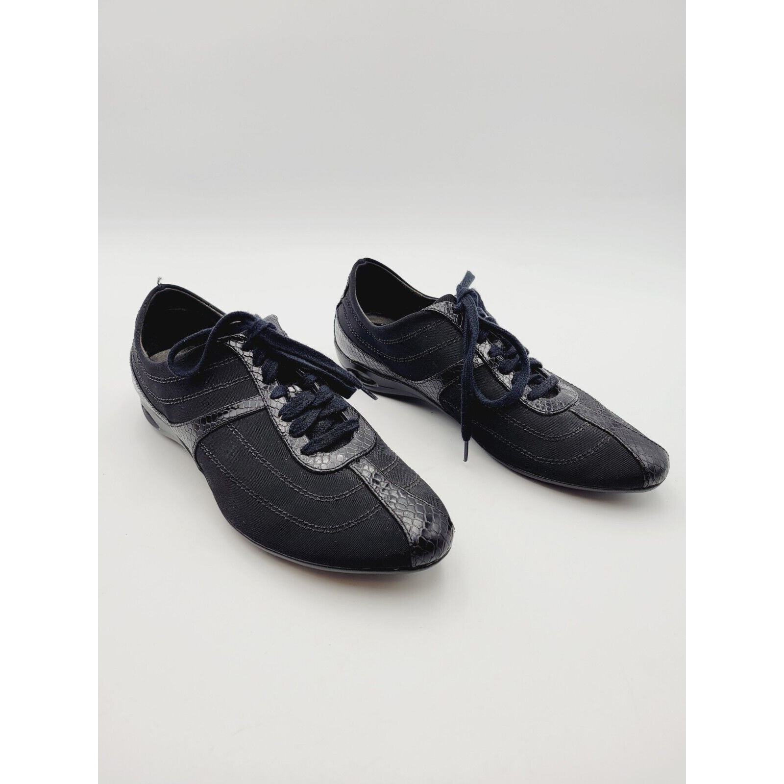 Cole Haan Women's Size 8.5B NikeAir Tech Fashion Sneakers in Metallic Black Item image 9