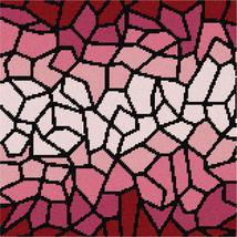 Pepita Needlepoint kit: Mauve Collection Ombre Stained Glass, 12&quot; x 12&quot; - £105.38 GBP+