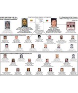 EL CHAPO ORGANIZATION CHART 8X10 PHOTO MEXICO ORGANIZED CRIME DRUG CARTE... - £3.94 GBP
