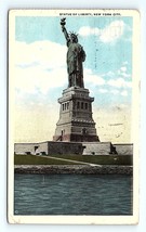 Postcard 1920 New York City, N.Y. Statue Of Liberty Bedloes Island Join ... - £6.24 GBP