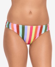 Salt + Cove Womens Cabana Stripes Tab-Side Hipster Bikini Bottoms,Multi,Small - £15.81 GBP