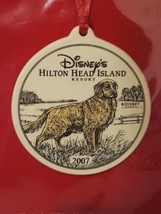 Disney's Hilton Head Island Resort SC Holiday Ornamemt 2007 Christmas NEW Dog  - $19.99