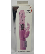 Adam and Eve Eve&#39;s First Rabbit Personal Pleasure Vibrator Toy Pink - $654.71 MXN