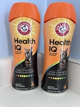 Lot of 2 Arm &amp; Hammer Health IQ Cat Litter Additive Color Changing Indicator - £10.87 GBP