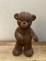 3.5&quot; Anthropomorphic Cute Stitch Teddy Bear Statue Figurine Ceramic - £4.66 GBP