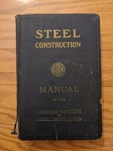 1957 Aisc Acier Construction Manuel 5th Édition Architects Engineers Eng... - $388.34 MXN