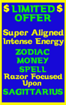 Money Spell Highly Charged Spell For Sagittarius Millionaire Magic Luck ... - $47.00