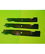 (3) Rotary 9907 Mower Blades for Husqvarna 5321739-20, 5321800-54, 48&quot; Deck - $50.43 CAD
