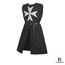 NauticalMart Knight Tunic Medieval Cosplay Costume With Maltese Cross - £71.26 GBP