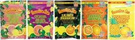 Hawaiian Sun Powder Drink Mix 5 Flavor Pack (Pineapple Orange Nectar, Pass O Gua - £33.80 GBP