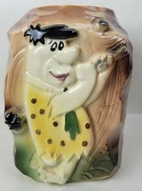 Vintage Fred Flintstone Golfing  Cookie Jar (No Lid) - £58.39 GBP
