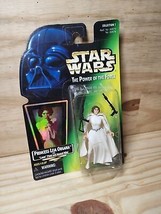 Star Wars Princess Leia Organa 1997 Kenner Power Of The Force Action Figure NIP - £6.53 GBP