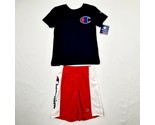 Champion Little Boys T-shirt Shorts Set Size 5 Multicolor TJ11 - £17.89 GBP