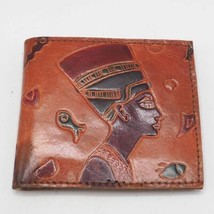 Nefertiti Portafoglio IN Pelle Portafogli - $40.45