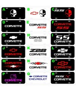Corvette SS Stingray Racing assorted vanity metal license plate - $13.50 CAD