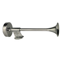 Schmitt Marine Deluxe All-Stainless Shorty Single Trumpet Horn - 12V - £74.20 GBP