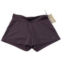 Hind Womens Purple Flare Athletic Shorts Size Large NWT 22602-MJC - £12.17 GBP