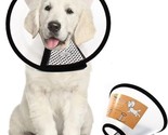 Plastic Pet Recovery Collars &amp; Cones for Dogs and Cats After Surgery Adj... - $13.85