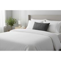 Decorative Accent Pillow Gray Textured Pleated Square 13x11 Inch - $8.41