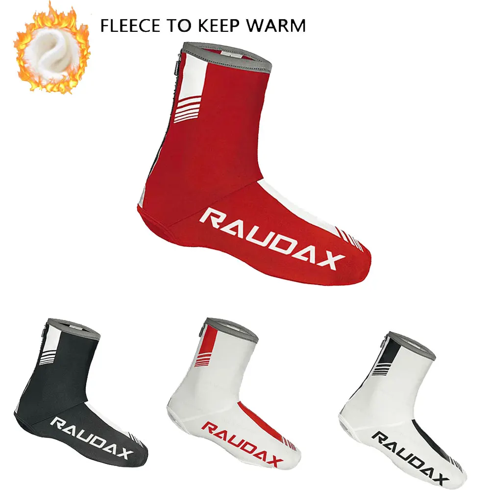 Sporting Raudax Outdoor Cycling Shoe Cover Winter Thermal Cycling Cover Men&#39;s Ou - £35.97 GBP
