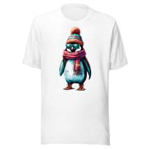 Camiseta de pingüino hipster con gafas, bufanda y gorro de lana - £15.94 GBP+