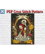 Nightmare Before Christmas Cross Stitch Pattern / Jack And Sally Cross S... - $6.86 CAD