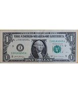 US$1 Fancy Serial Number 2017A Misaligned #5 - $4.95