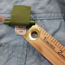 REI UPF 50+ Women's Blue Flat Front Cotton Shorts Pockets Size 4 (30×6.5) image 4