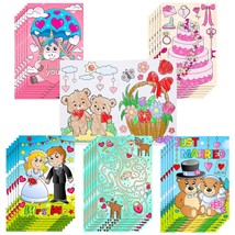 30 Count Wedding Coloring Books For Kid Boy Girl Activity Set 40 Pages Kids Vale - £19.60 GBP