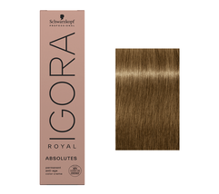 Schwarzkopf IGORA ROYAL Absolutes Hair Color, 7-450 Medium Blonde Beige Gold Nat