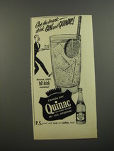 1953 Canada Dry Quinac Advertisement - Get the knack - drink gin and Quinac - £14.56 GBP