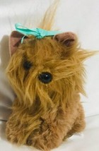 Hk City Toys Puppy Dog Brown Minature 6” Plush Stuffed Animal - £7.11 GBP