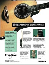 Ovation 1991 Collectors&#39; Series Balladeer acoustic guitar advertisement ad print - £3.37 GBP